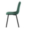 Moderní jídelní židle Autronic Židle jídelní, zelený samet, kov černý mat (DCL-973 GRN4) (5)