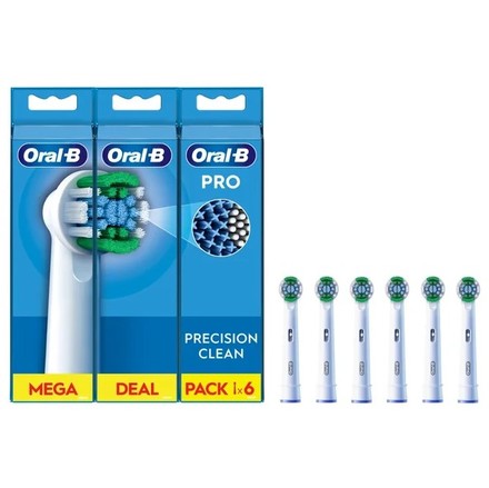 Náhradní kartáček Oral-B Pro Precision Clean 6 ks