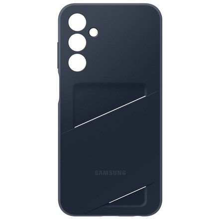 Kryt na mobil Samsung Galaxy A25 5G s kapsou na kartu - černý/ modrý