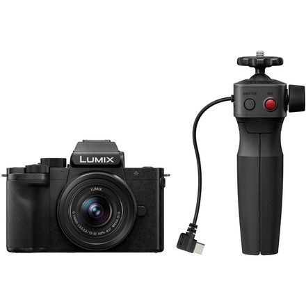 Kompaktní fotoaparát s vyměnitelným objektivem Panasonic Lumix G DC-G100DVEGK V-Kit