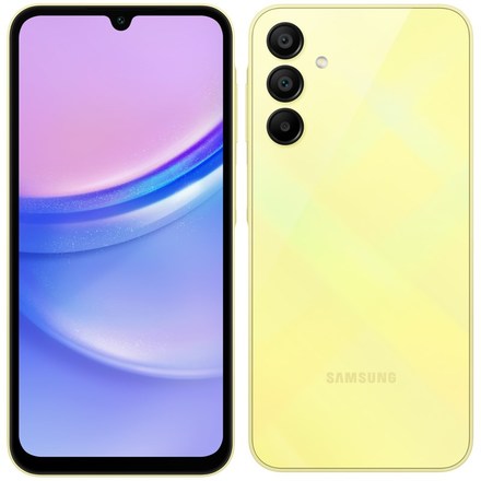Mobilní telefon Samsung Galaxy A15 5G 4 GB / 128 GB - žlutý