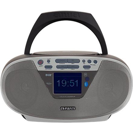 Radiopřijímač s CD Aiwa BBTU-500DAB/SL BOOMBOX CD/MP3/USB