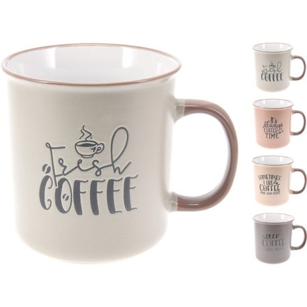 Hrnek Excellent KO-DN1801630alwa 710 ml kamenina Always COFFEE