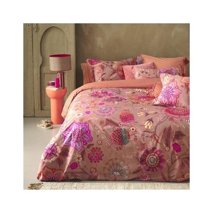 Luxusní povlečení Pip Studio Viva La Vida Pink 140x200 + 70x90, růžové, perkál (1)