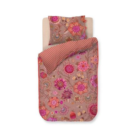 Luxusní povlečení Pip Studio Viva La Vida Pink 140x200 + 70x90, růžové, perkál