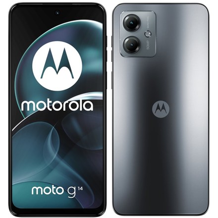 Mobilní telefon Motorola XT2341-3 Moto G14 8/256 Steel Gray