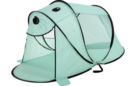 Plážový přístřešek ProGarden KO-X61900570svze samorozkládací UV 50 MROŽ (1)