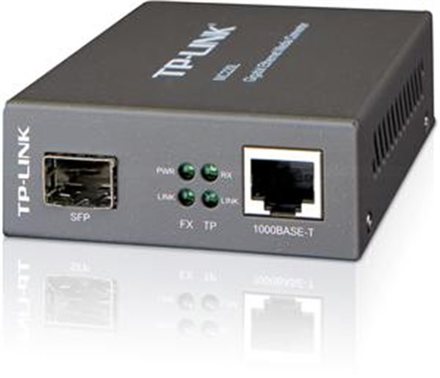 Převodník TP-Link MC220L Transceiver, 1000TX/1000FX - Verze 2 (9V)