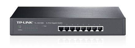 Switch TP-Link TL-SG1008 switch 8xTP 10/100/1000Mbps 19&quot; rack