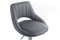 Barová židle G21 Aletra black, koženková, prošívaná, černá (5)