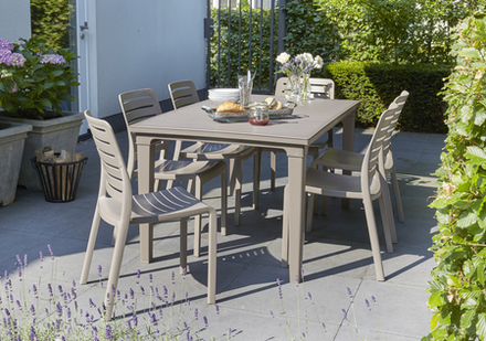 Zahradní stůl KeterFutura cappuccino (3)