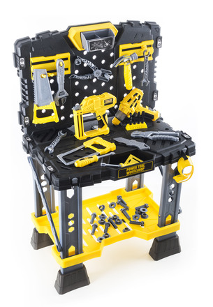 Dětský pracovní stůl s nářadím G21 DELUXE TOOLS Pracovní stůl s nářadím (1)