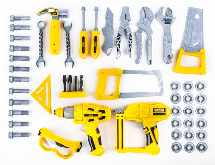 Dětský pracovní stůl s nářadím G21 DELUXE TOOLS Pracovní stůl s nářadím (2)