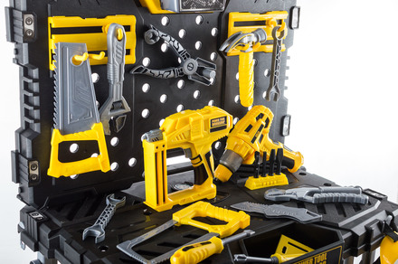 Dětský pracovní stůl s nářadím G21 DELUXE TOOLS Pracovní stůl s nářadím (3)