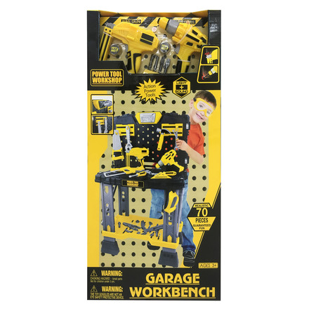 Dětský pracovní stůl s nářadím G21 DELUXE TOOLS Pracovní stůl s nářadím (5)