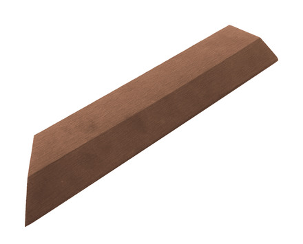 Přechodová lišta pro WPC dlaždice G21 třešeň pro WPC dlaždice, 38,5 x 7,5 cm rohová (levá) (1)