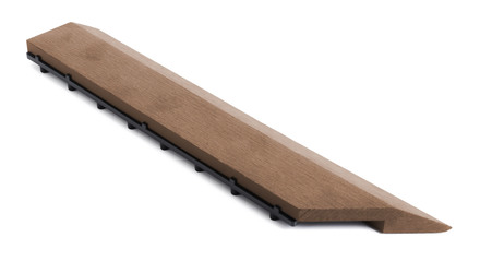 Přechodová lišta pro WPC dlaždice G21 třešeň pro WPC dlaždice, 38,5 x 7,5 cm rohová (levá) (2)