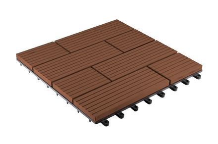 WPC dlaždice G21 Samoa třešeň 2,3 x 30 x 30 cm