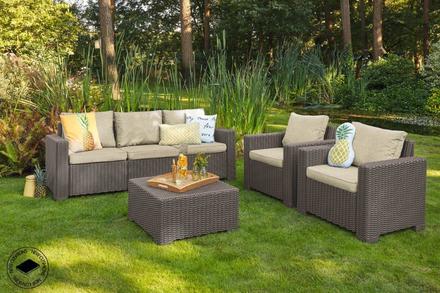 Zahradní stůl Keter California Cappuccino (2)