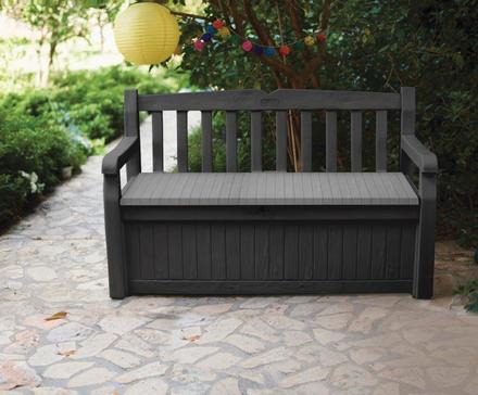 Zahradní lavice Keter Eden Garden Bench 265L šedá (1)