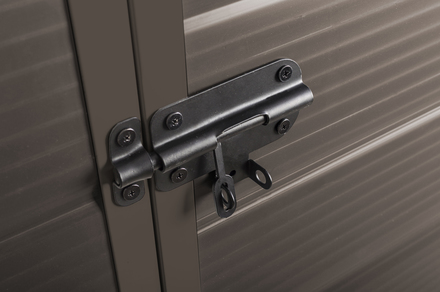 Zahradní domek G21 Boston 670 - 241 x 278 cm, plastový, béžový (4)