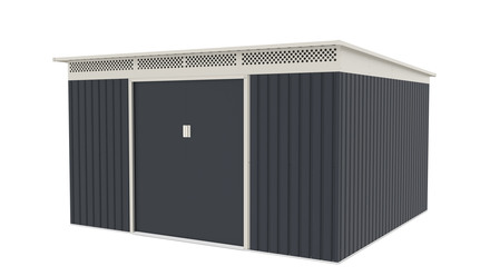 Zahradní domek G21 GRAH 1132 - 340 x 333 cm, antracitový (2)