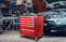 Dílenský vozík G21 Cooper 6, červený (13)
