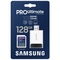 Paměťová karta Samsung SDXC PRO Ultimate 128GB (200R/ 130W) + USB adaptér (6)