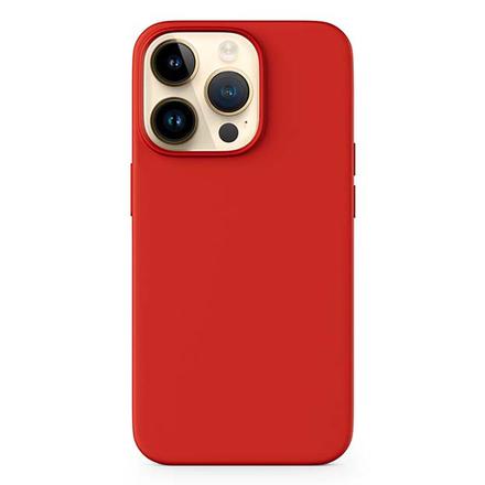 Kryt na mobil Epico Mag+Silicon Case iPhone 15 Pro red