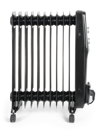 Olejový radiátor G21 Bromo černý, 11 žeber, 2500 W (1)