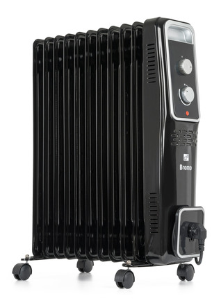 Olejový radiátor G21 Bromo černý, 11 žeber, 2500 W (3)