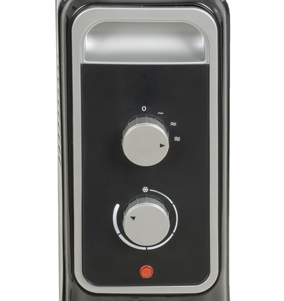 Olejový radiátor G21 Bromo černý, 11 žeber, 2500 W (4)