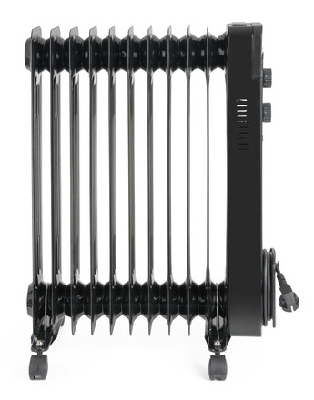 Olejový radiátor G21 Merapi černý, 11 žeber, 2500 W (1)