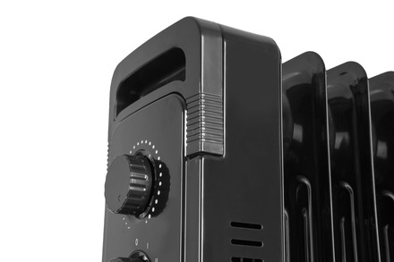 Olejový radiátor G21 Merapi černý, 11 žeber, 2500 W (5)