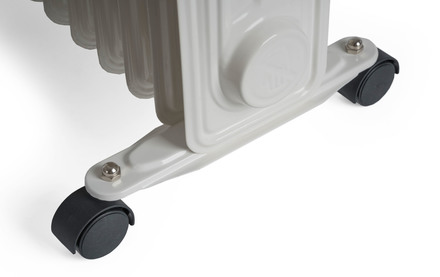 Olejový radiátor G21 Merapi bílý, 9 žeber, 2000 W (6)