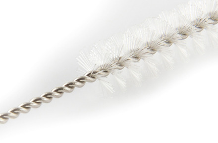 Kovová brčka G21 BeEco Party 6 ks mix barev, zahnutá + kartáček na čištění (4)