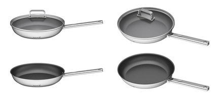 Sada nádobí G21 Gourmet Magic s cedníkem, 4 díly, nerez (8)