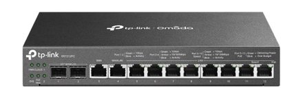 Wi-Fi router TP-Link ER7212PC SafeStream VPN 1x GWAN + 1x GWAN/LAN + 2x SFP GWAN/LAN, 8x GLAN s PoE, Omáda SDN
