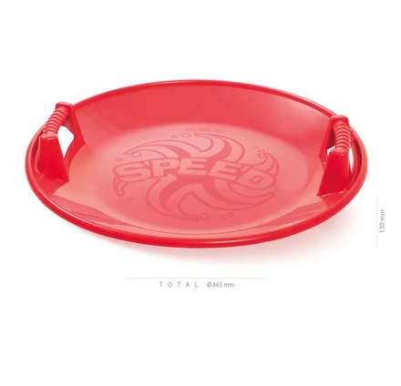 Kluzák Prosperplast SPEED červený (1)