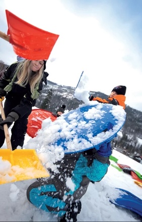 Kluzák Prosperplast SPEED červený (2)