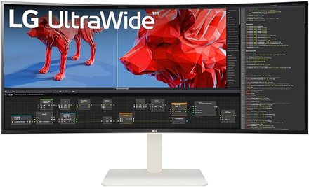 LED monitor LG UltraWide/38WR85QC-W/37,5&apos;&apos;/IPS/QHD+/144Hz/1ms/White/2R (38WR85QC-W.AEU)