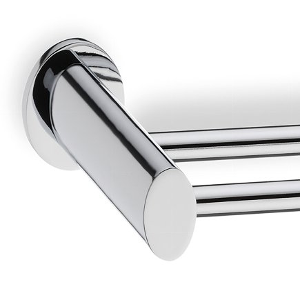 Držák na ručníky Kela KL 20272 dvojitý MAKIRA chromovaná mosaz (3)