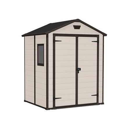 Zahradní domek Keter MANOR 6 x 5 DD béžový, s podlahou