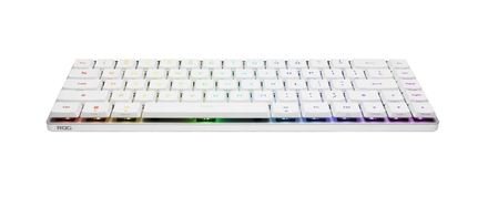 Počítačová klávesnice Asus FALCHION RX Low profile (ROG NX Snow) - US - bílá (3)