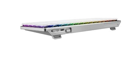 Počítačová klávesnice Asus FALCHION RX Low profile (ROG NX Snow) - US - bílá (5)