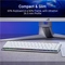 Počítačová klávesnice Asus FALCHION RX Low profile (ROG NX Snow) - US - bílá (8)