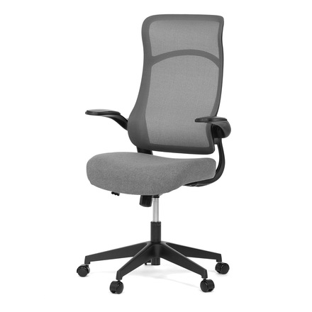 Kancelářská židle Autronic Kancelářská židle, houpací mech., černá MESH, plast. Kříž (KA-A182 BK)