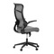 Kancelářská židle Autronic Kancelářská židle, houpací mech., černá MESH, plast. Kříž (KA-A182 BK) (9)