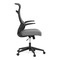 Kancelářská židle Autronic Kancelářská židle, houpací mech., černá MESH, plast. Kříž (KA-A182 BK) (10)