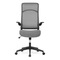 Kancelářská židle Autronic Kancelářská židle, houpací mech., černá MESH, plast. Kříž (KA-A182 BK) (1)